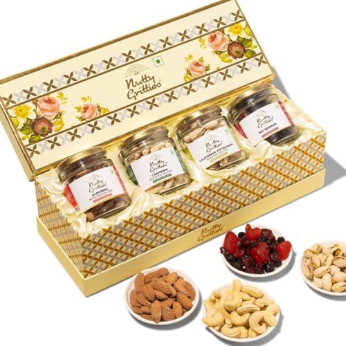 Nutty Gritties Gold Premium Dry Fruits Gift Box (100